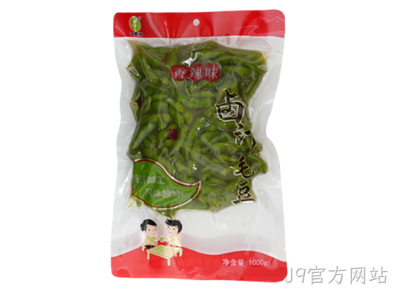 J9官方网站卤汁毛豆香辣味1000g